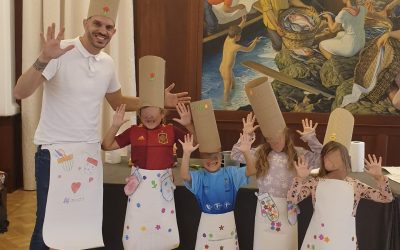 Taller de cocina y manualidades para los niños y niñas en Tenerife con Tivity Company y la Fundación Disa