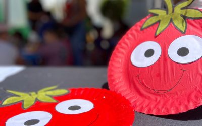 Actividades Infantiles en la Feria del Tomate en la Aldea de San Nicolás