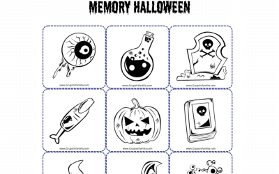 ¡Descarga Tu Memory para Halloween!