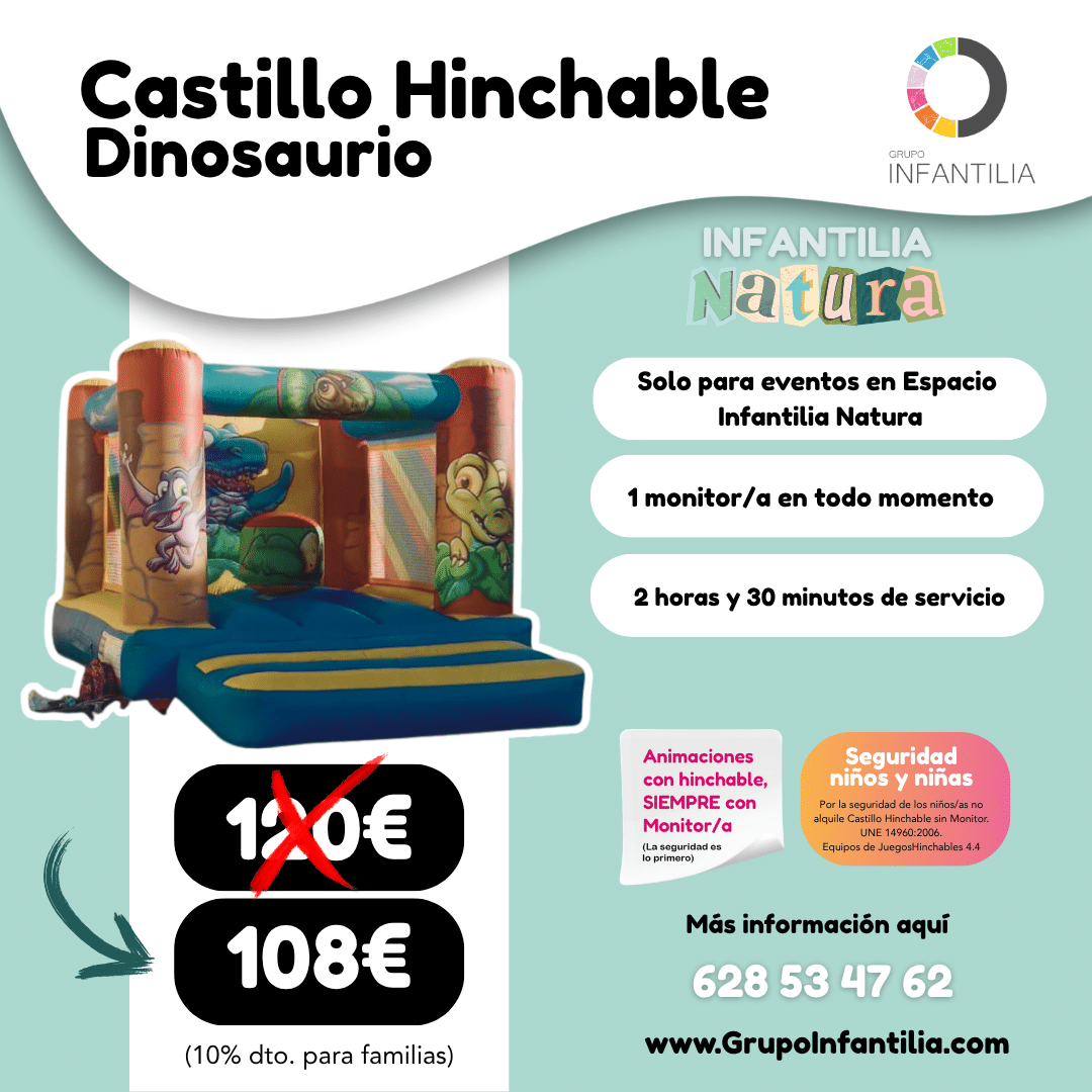 Alquilar castillos hinchables en un espacio al aire libre