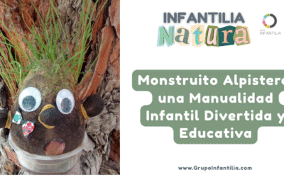 Monstruito Alpistero: una manualidad infantil divertida y educativa