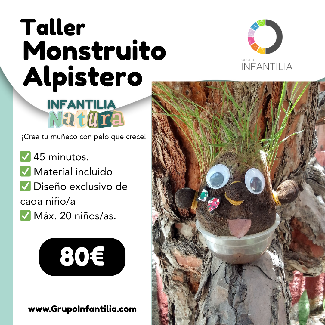 taller monstruito alpistero